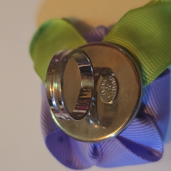 Tarina Tarantino Jardin Purple Rose Ring - Picture 5 of 8